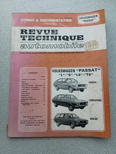 Rta revue technique automobile - revue,