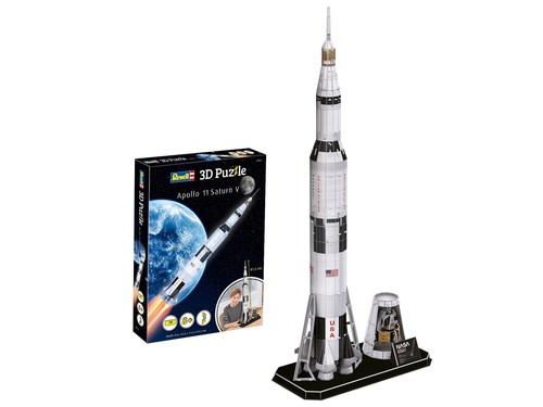 Revell puzzle apollo 11 - 3d,
