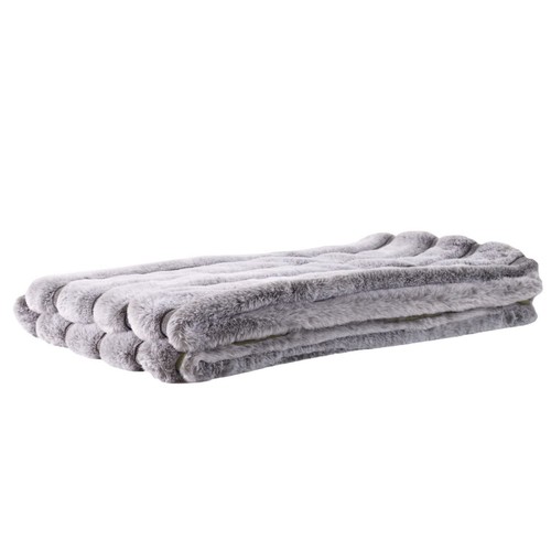Plaid imitation fourrure - imitation,