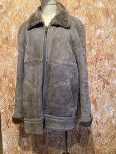 Bombardier Veste en Peau