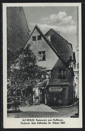 Carte postale vieux - carte, vieux-berlin