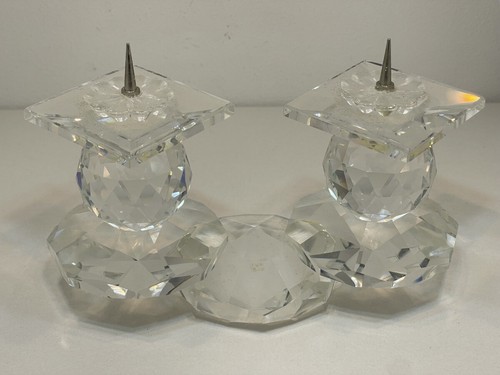 Figurine swarovski bougeoir - bougeoir, en