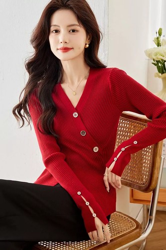 Cardigan jersey pull femme - jersey,