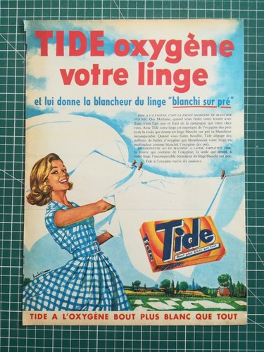 288 publicité ancienne 1960 - publicité,