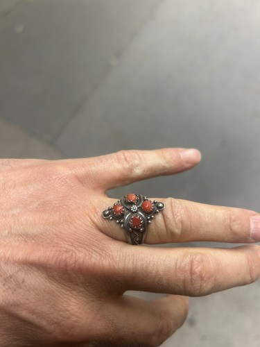 Bague berbère kabyle argent - bague,