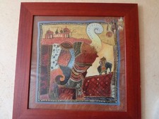 Tableau  décoration ELEPHANT 63/63 cm