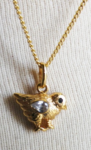 Collier vintage plaqué - collier,