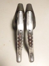 NOS Very rare CLB 1980  Brake Levers Vintage Road Bicycle Black Hoods nice