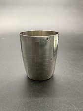 Ancienne Timbale Argent Massif Poincon Minerve Art Deco Vintage Old French 