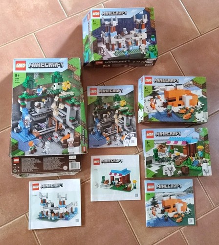 Lego minecraft boîtes vides - lego,