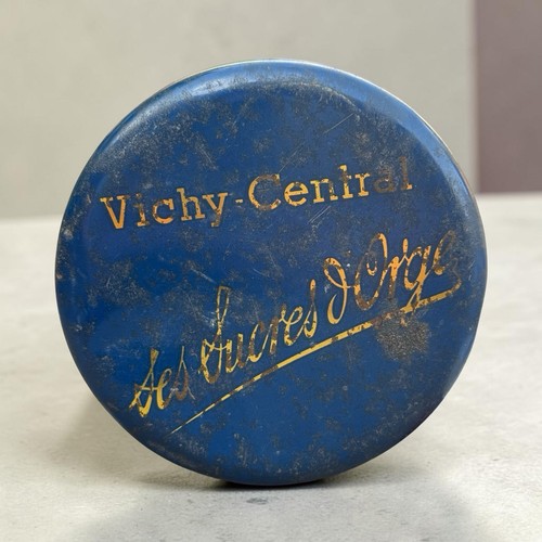 Boîte métal vichy central - boîte,