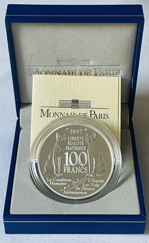 100 francs 1997 - 100, argent