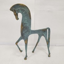 sculpture statue cheval bronze