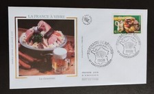 Enveloppe Premier Jour Timbre Portrait De Région La Choucroute N° 3768 FDC