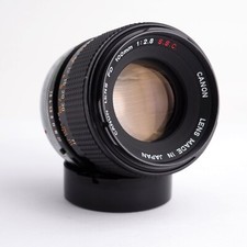 Canon FD 100 mm f/2.8 S.S.C. lens (fungus)