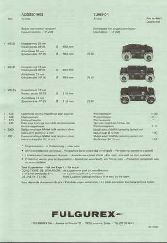 Catalogue fulgurex price - catalogue,