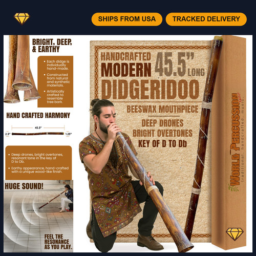 Modern didgeridoo instrument - instrument,