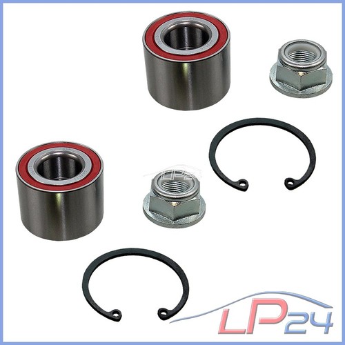Kit roulement roue - 2x,