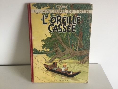 Tintin hergé oreille - tintin, l’oreille