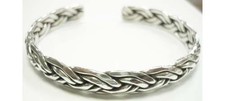 Bracelet Torque En Argent