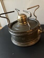 Vintage Ancien réchaud à alcool bouchon laiton années 1930 1940 WW2