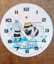 Cadran de réveil animé Bayard, Maya l'Abeille, Appolo Film Wien, 1980.