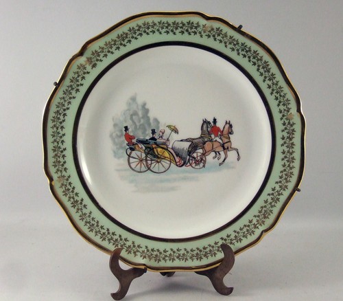 Assiette ancienne porcelaine - ,
