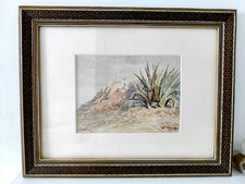 Aquarelle Orientaliste debut