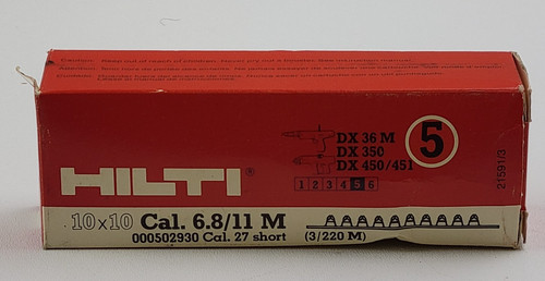 Hilti 10x10 cal 11 m - hilti, 6.8/11