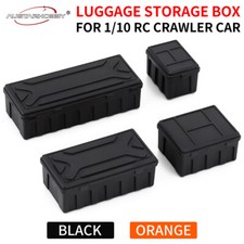 4pcs Luggage Storage Box Set for 1/10 RC Crawler Car Axial SCX10 TRX4 TRX6 HSP