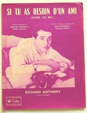 Partition vintage sheet music