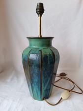 PIED DE LAMPE ART DECO EN GRES