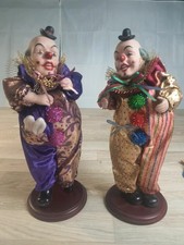 Duo de clowns décoratifs