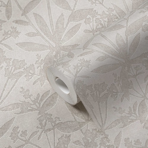 Papier peint floral - papier,