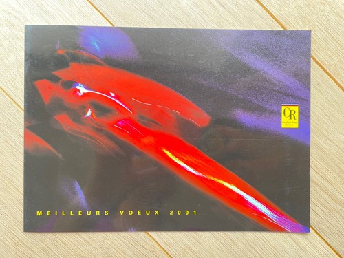 Carte voeux 2001 ferrari - carte,