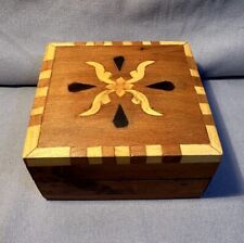 Coffre au trésor, Coffre en bois vintage de collection/Boîte à bijoux ancienne