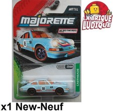 Majorette Castheads Premium Cars Porsche 911 Carrera RS 2.7 bleu ciel orange 18