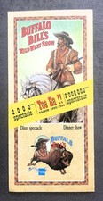 Disneyland Paris -Flyer Buffalo Bill WWS- 1995/1996