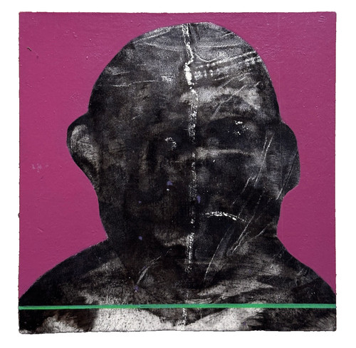 Tableau contemporain abstrait - tableau,