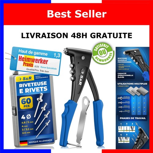 Pince riveter r manuelle - à, s&r