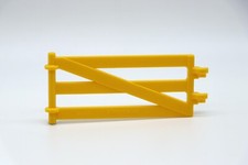 PLAYMOBIL barrière jaune
