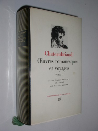 Chateaubriand oeuvres - -,