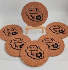Lot sous verres - sous-verres, liège