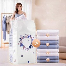 Organisation à domicile rangement couette sacs scellés à l'air structure 3D o