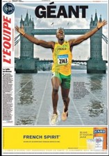 L'équipe # 21 197 XXL 26/07/2012 Jeux Olympiques Londres poster Teddy Riner judo