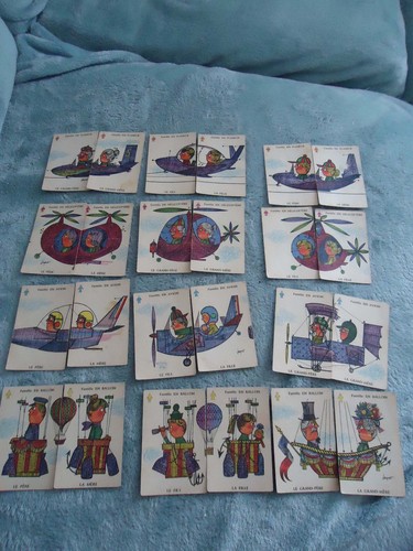 Ancien jeu familles - jeu, 7