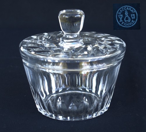 Baccarat sucrier drageoir en - :,