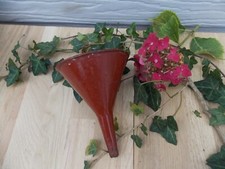 ANCIEN ENTONNOIR EMAILLE MARRON