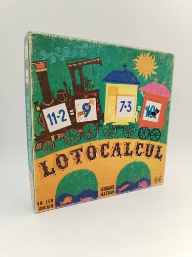 Loto calcul ancien jeux - calcul,