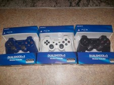 Lot 3 Manette de jeu PS3 sans
